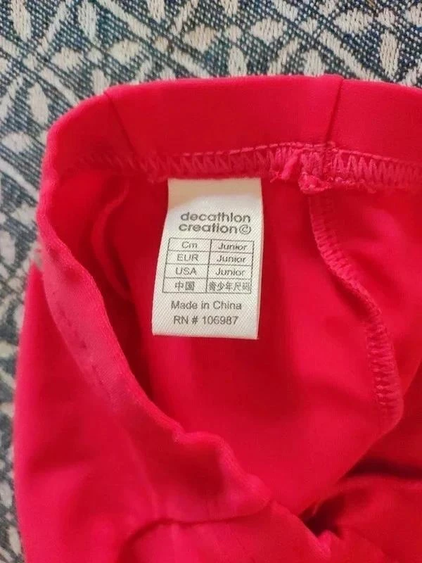 Gorro de baño rosa oscuro nuevo talla junior – photo 3